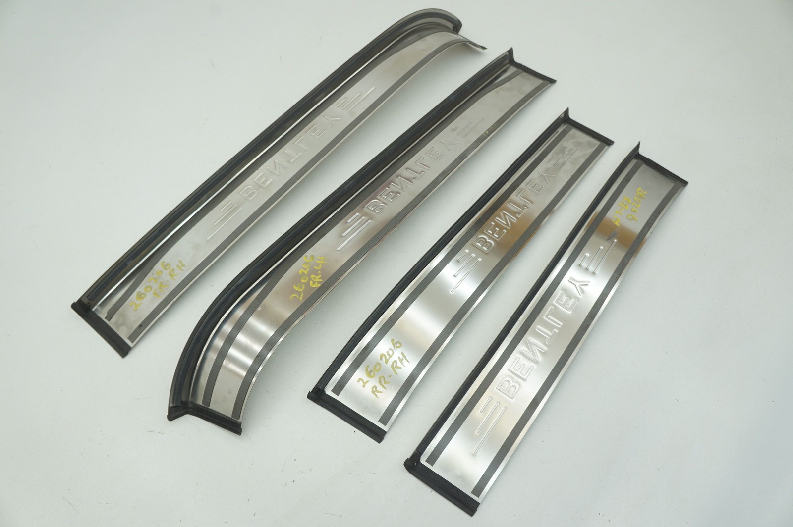 Set Front Rear Left Right Sill 3W5853875A Bentley Continental Flying Spur 06-18