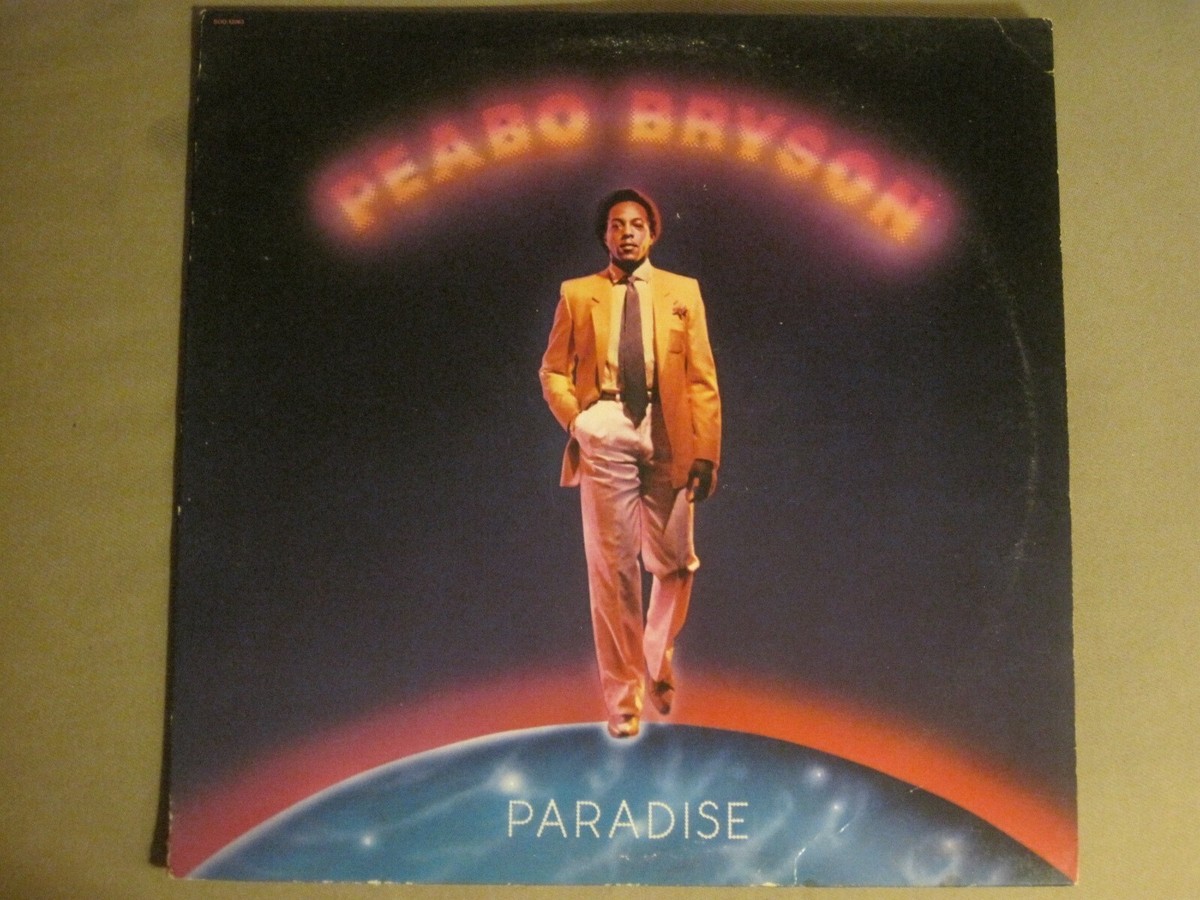 PEABO BRYSON PARADISE LP OG '80 CAPITOL SOO-12063 DISCO R&B FUNK