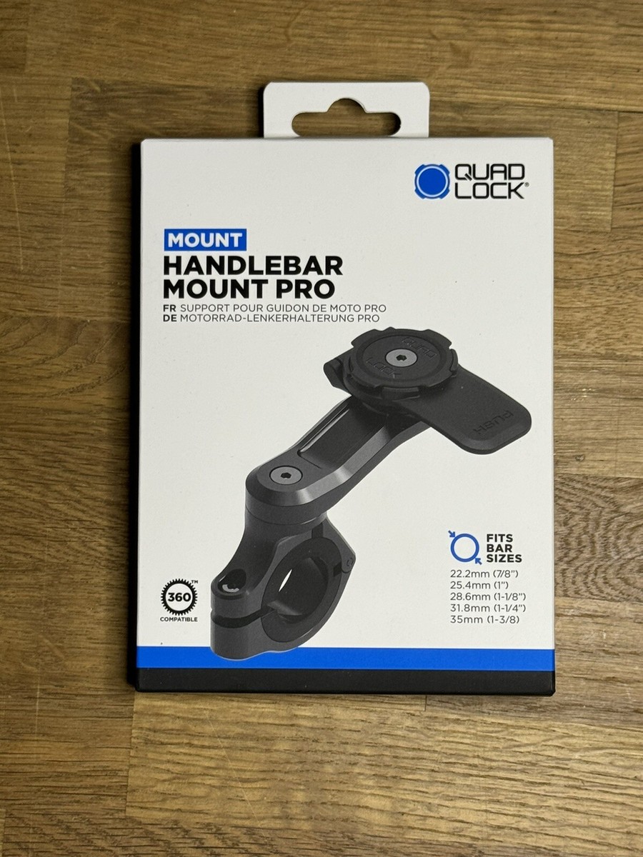 アクセサリー QUAD LOCK Handlebar Mount Pro Quad Lock Handlebar Mount Pro - A & J cycles – A&J Cycles