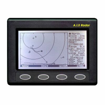 NASA Marine Clipper AIS SART Plotter/ Radar Receiver Uses Marine Std VHF Antenna