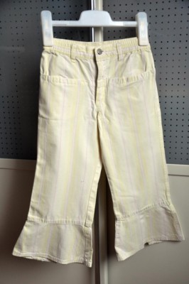 Cakewalk Volants Sommerhose Gr. 122 in gelb weiß
