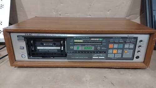 Vintage Teac V-95RX dbx Auto Reverse Stereo Cassette Deck Read DESCRIPTION - Picture 2 of 8