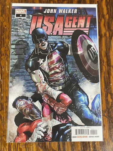 MARVEL COMICS JOHN WALKER U.S. AGENT LOT! ISSUES 2, 3, 4, 5 ! UNREAD - Picture 4 of 5