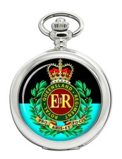 Royal Queensland Regiment Australian Army Pocket Watch
