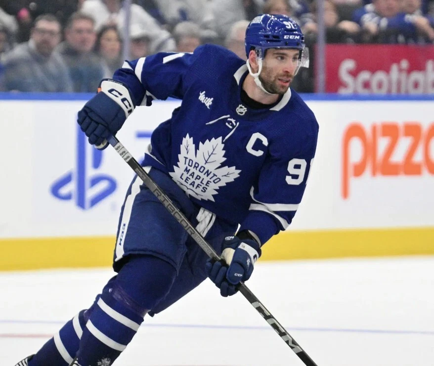 2016-present Toronto Maple Leafs home jersey Captain C patch Matthews Tavares - Image 2 of 3