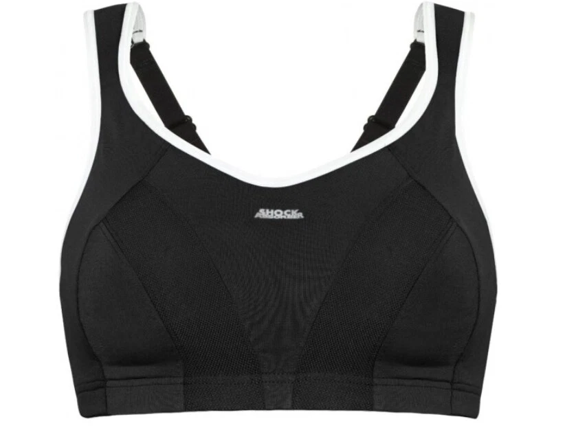 SHOCK ABSORBER D+ MAX SPORTS BRA BRAND NEW WITH TAGS 28H BLACK