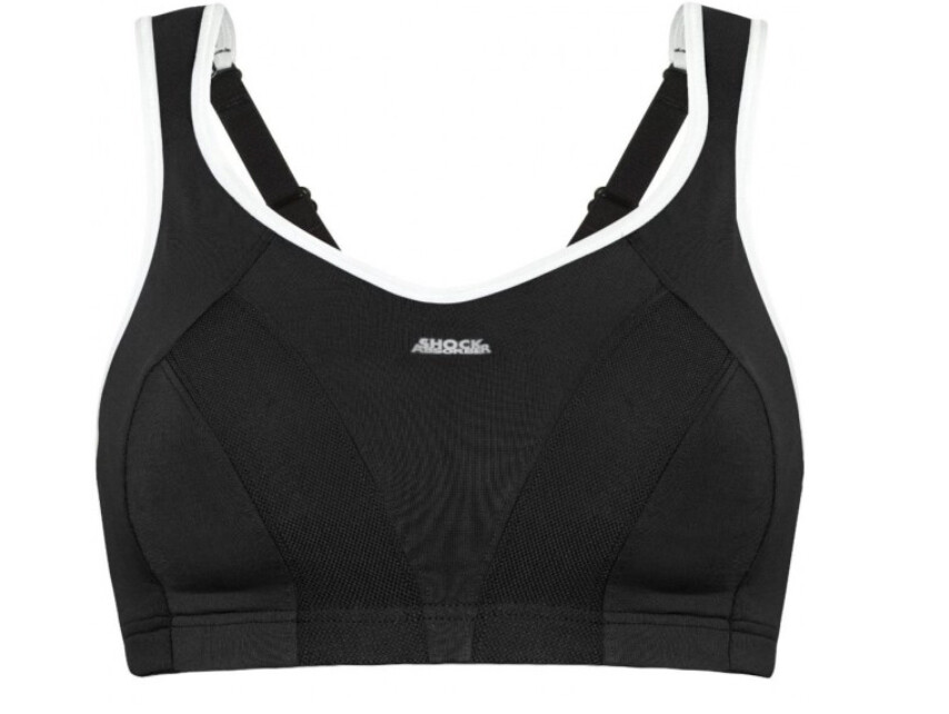 SHOCK ABSORBER D+ MAX SPORTS BRA BRAND NEW WITH TAGS 28G BLACK