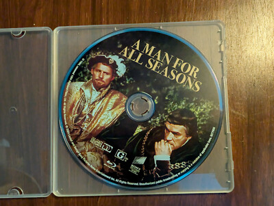 A Man for All Seasons (Blu-ray) - Like New- Disc only! with blank cd case