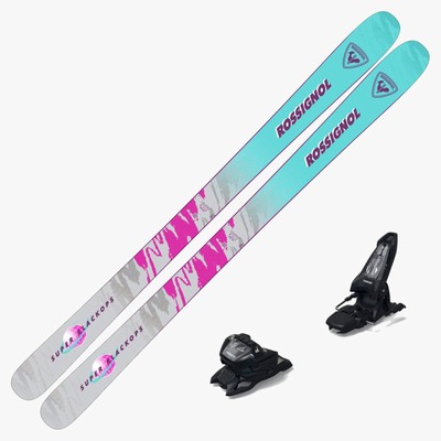 2025 Rossignol Super Black Ops Open Skis with Marker Griffon 13 ID Bindings - RA