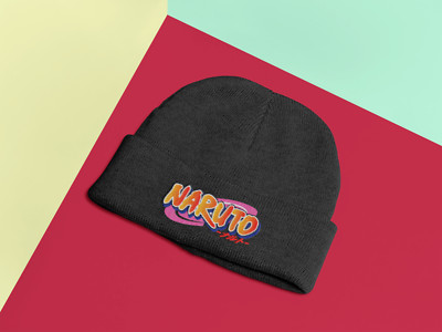 Wintermütze Naruto Logo Shippuden Manga Sasuke Amaterasu Anime Mütze Unisex