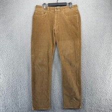Flint  Tinder Pants Men's 31x32 Brown Chino Corduroy Straight Fit Huckberry