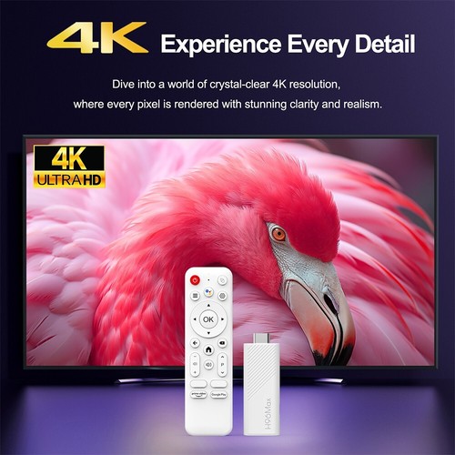 Ulepszony H96 MAX H313 Mini TV Stick Android 14 Smart TV Box Android 14 BT 4K HD - Zdjęcie 6 z 25
