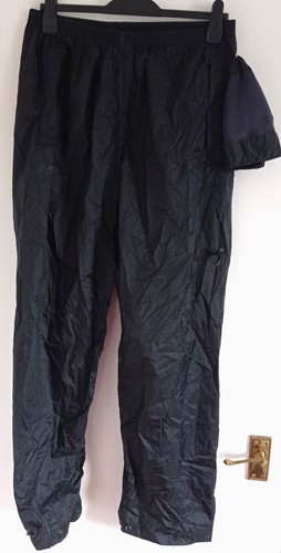 Regatta - Pack-It wasserdichte Überhose - XL - schwarz - neu ohne Etikett