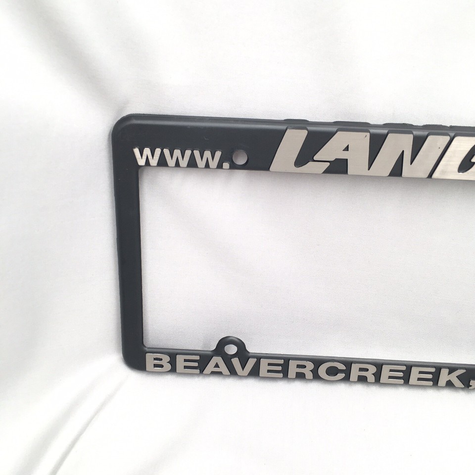 Langs Chevrolet Beavercreek Ohio Auto Car Dealer Booster License Plate
