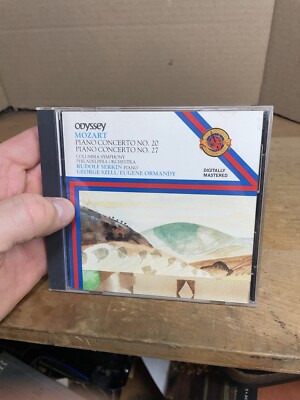 Mozart Piano Concerto No 20 & 27 Columbia Symphony Philadelphia Orchestra Cd