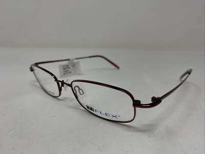 Ti-Flex 1503 218 Cognac 51-19-145 Brown Metal Full Rim  display picture 3