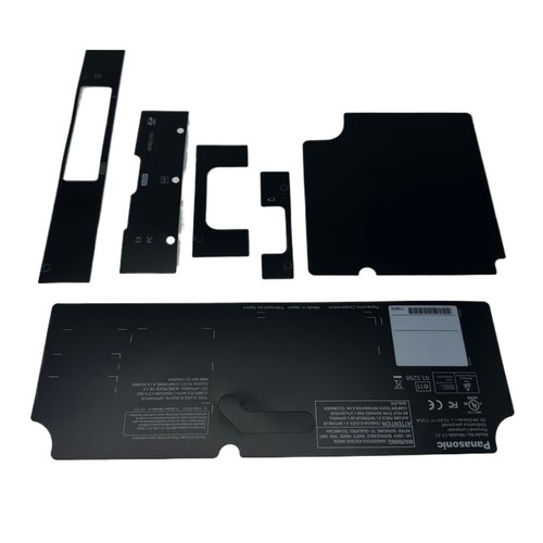 Autocollant neuf pour Panasonic Toughbook CF-31 base latérale et inférieure autocollant 6 pièces