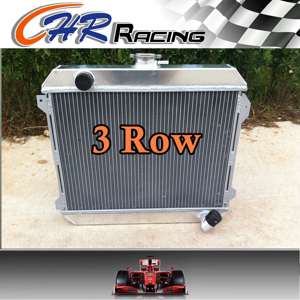 FILA Radiatore alluminio 3 file per Nissan Stanza Datsun 620 2.0L MT 1975 1979 76 77 78