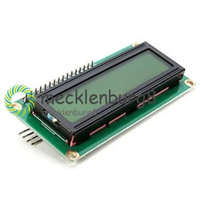 1602 16X2 character LCD module display yellow IIC/I2C/TWI/SP​I serial interface