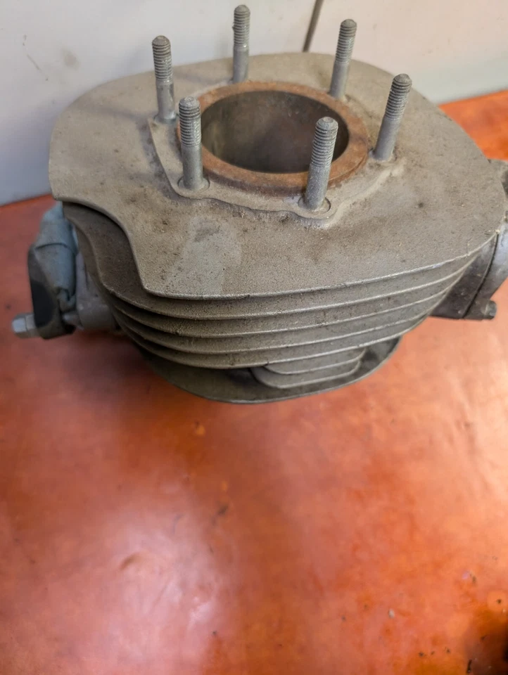 75 Suzuki RL250 1974 motor cilindro jarra barril con diámetro de culata de pistón 70 mm Foto 3 de 4