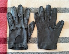 Cabrio-Handschuhe von HUGO, schwarz, Größe 8