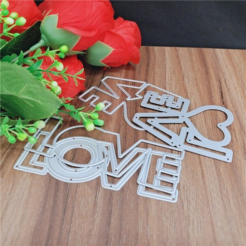 Layred Love heart Shaker card Metal Cutting Die Stencils Embossing Paper Cards F - Picture 9 of 10