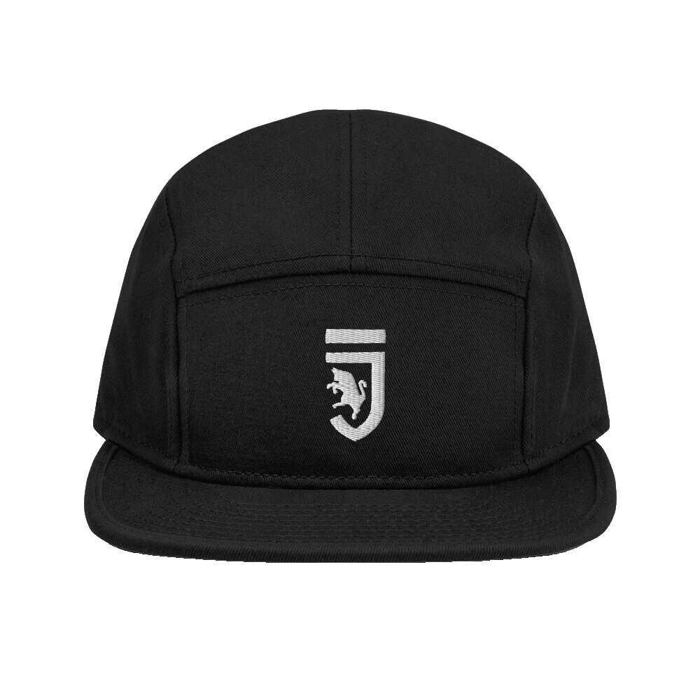 Men's Black 5 Panel