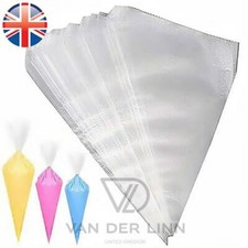 Van Der Linn 100X DISPOSABLE Icing Piping Bags Cake Decorating Small to Large