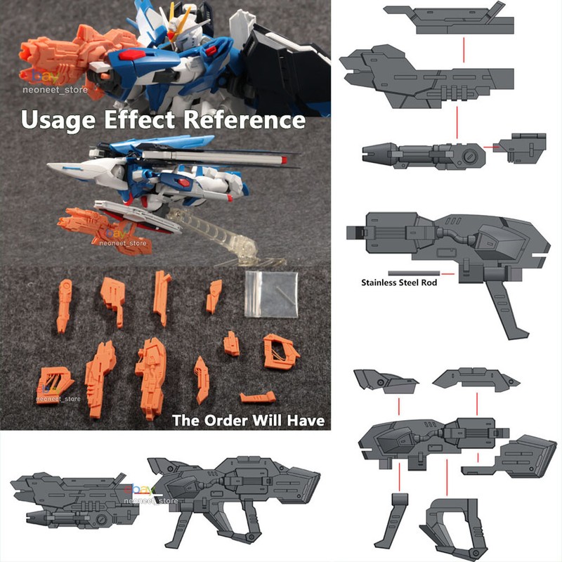1/144 30MM HG RG Gunpla Gundam Model Weapon Detail Up Part Beam Gun Model Kit