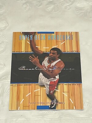 1999-00 Upper Deck Hardcourt Rainbow Baseline Grooves /500 Alan Henderson #2