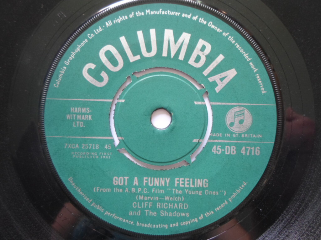 Cliff Richard Got A Funny Feeling 7