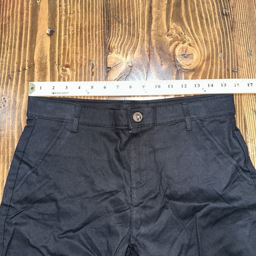 Old Navy Girls 18 Bermuda Shorts Adjustable Waist Black - Picture 3 of 9