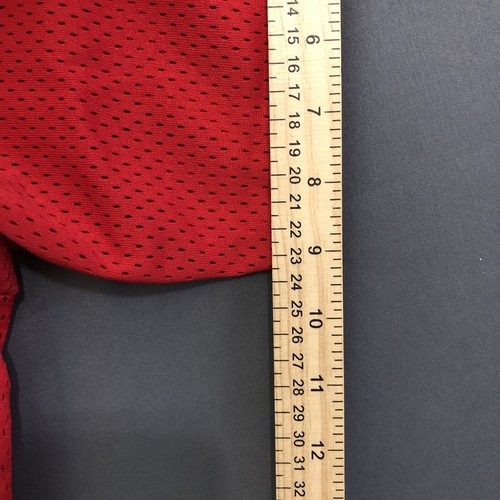 Launchers Baseball Jersey Vintage Majestic Men 3XL Red Stitch Letter Made in USA - Picture 10 of 16