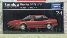 TOMICA PREMIUM #24 HONDA PRELUDE 1/62 SCALE NEW IN BOX USA STOCK!!!