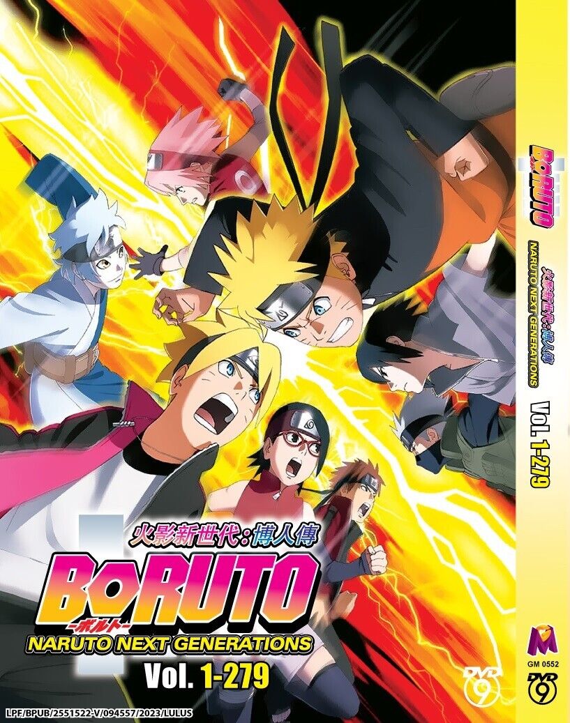 DVD Anime Boruto: Naruto Next Generations Vol.1-279 English Subtitle &Dubbed DVD Anime Boruto: Naruto Next Generations Vol.1-279 English Subtitle &Dubbed