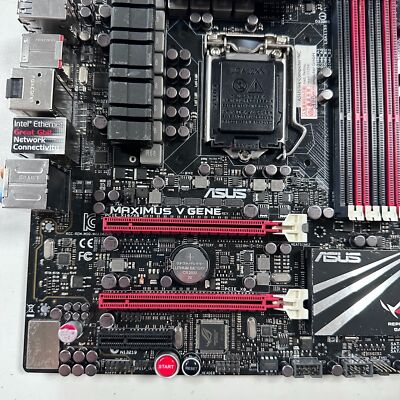 FOR ASUS MAXIMUS V GENE DDR3 HDMI LGA 1155 32GB Motherboard Test