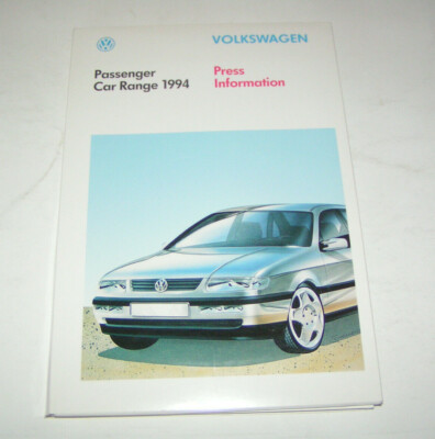 Press kit / Pressemappe - VW 1994 - Polo, Golf III, Vento, Corrado, T4 Caravelle