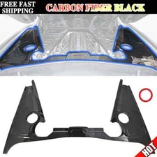 ALLTIMES Carbon Fiber Engine Bay Trim Panel Cover For Corvette C8 Coupe 20-23 24