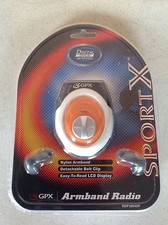 GPX RDP3004SP ARMBAND RADIO HEAPHONES AM/FM NEW SEALED PACKAGE