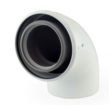 4"/6" x 87 Innoflue Concentric 90 Elbow ICEL4687