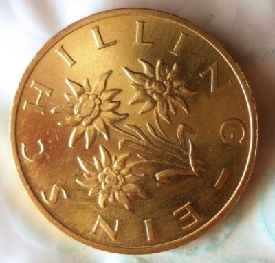 【中古】 Quarter of a Century SeasonsRecordings 1993 AUSTRIA SCHILLING - AU/UNC - Excellent Vintage Coin - BARGAIN