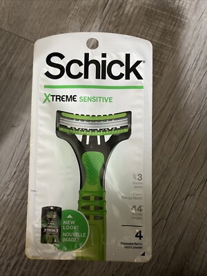 Schick XTREME3 SENSITIVE Disposable Razors - 4 Count