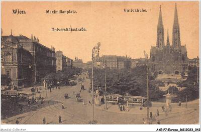 AKEP7-0518-EUROPA - ÖSTERREICH - WIEN - Maximilianplatz - Votivkirche - Unive