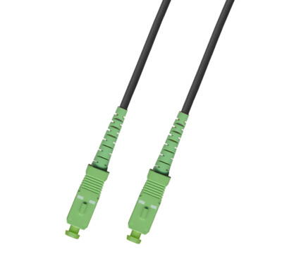 30M  SC-APC-SC-APC Outdoor Armored Fiber Optic Cable Simplex Singlemode 9/125