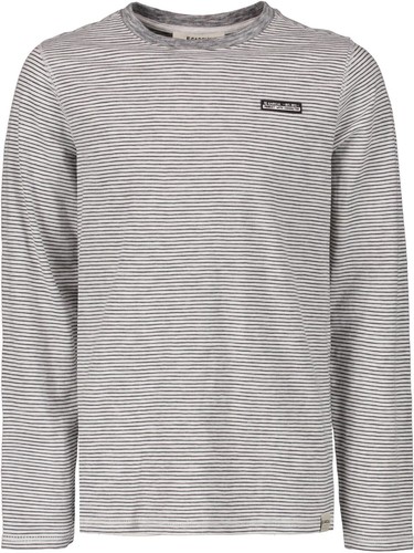 BOSS - Maglia polo a maniche lunghe in lana vergine italiana - Nero