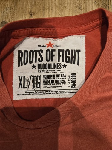 Roots Of Fight. XL. Brand New. Cassius Clay 1964. Muhammad ALI. BNWT. T-shirt. - Picture 6 of 6