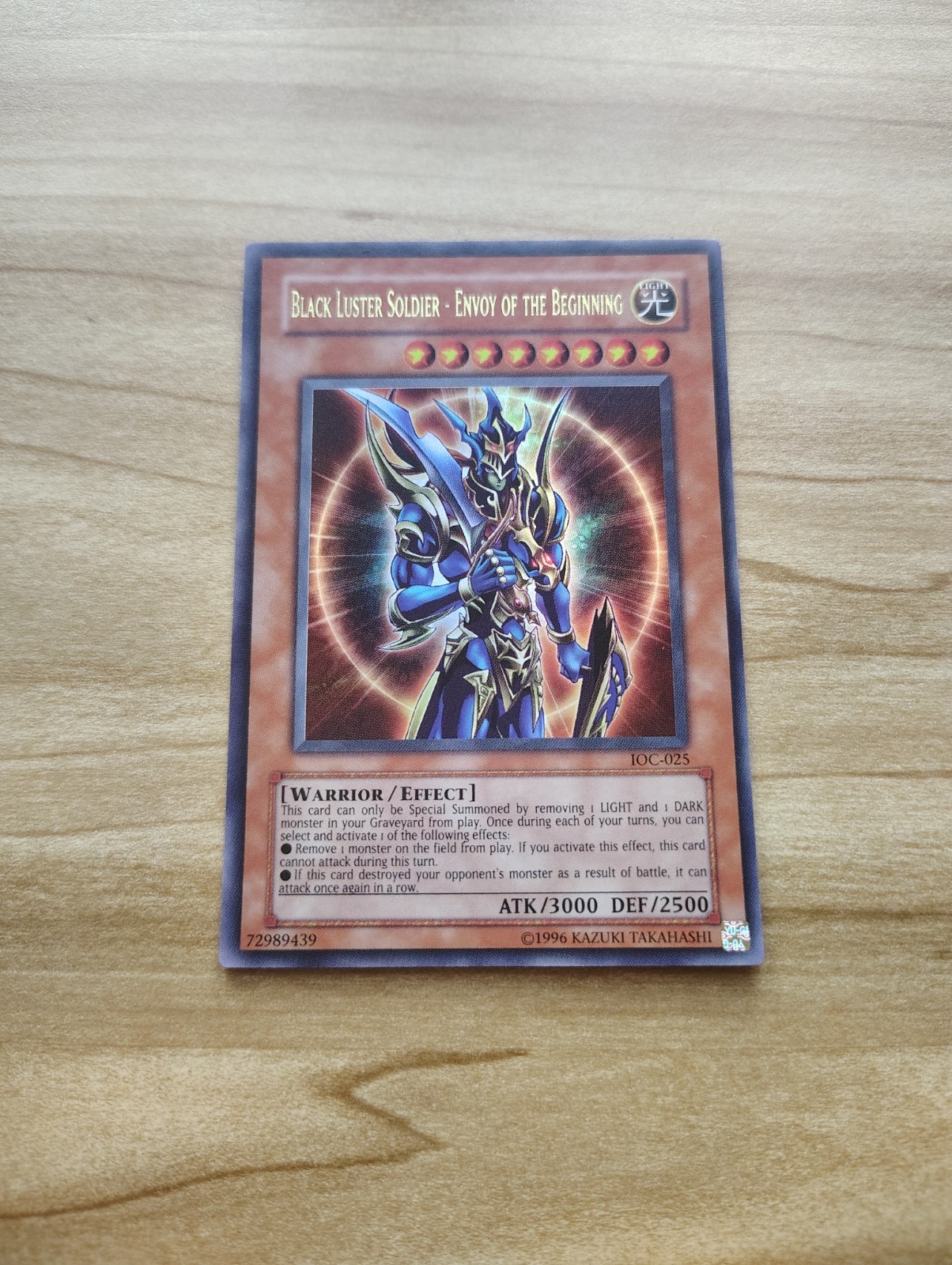 Yu-Gi-Oh! - Black Luster Soldier - Envoy Of The Beginning - Ultra Rare - IOC-025
