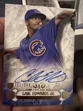 2016 Topps Tier One Breakout Autographs Carl Edwards Jr. #BOA-CEW /249 RC Cubs