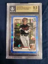 2021 Bowman Chrome Sapphire Adley Rutschman Prospect #BCP-121 BGS 9.5 Baltimore