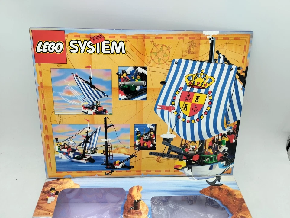 LEGO 6280 Armada Flagship ONLY BOX EMPTY OVP Vintage Retro Pirat Pirates - Bild 4 von 4